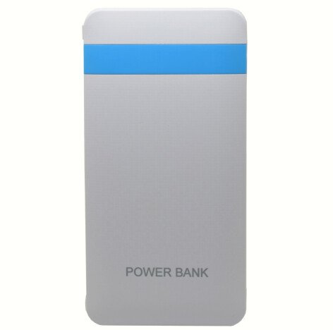 Baterie externa iUni PB16, 10000mAh, Dual USB, Powerbank, White